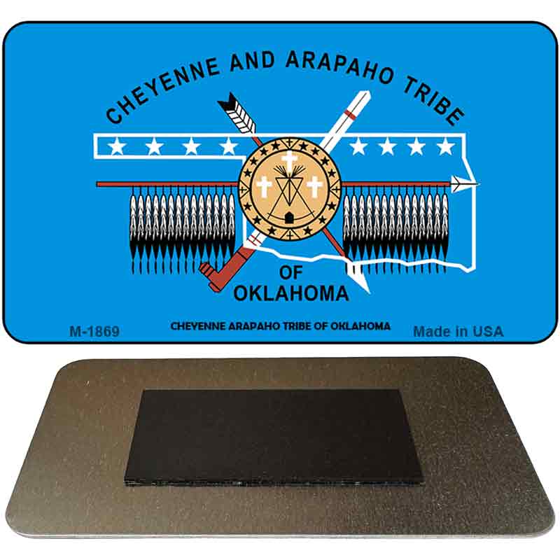 Cheyenne Arapaho Tribe Novelty Metal Magnet M-1869