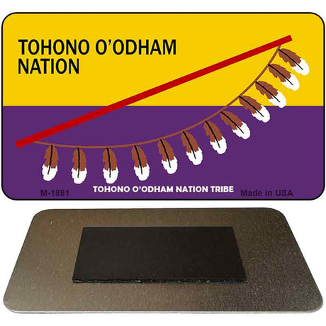 Tohono O'odham Tribe Novelty Metal Magnet M-1881