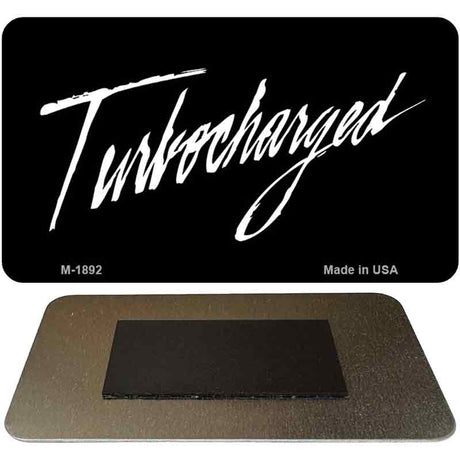 Turbocharged Novelty Metal Magnet M-1892