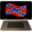 Confederate 3D Flag Novelty Metal Magnet M-1919