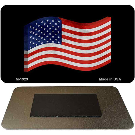 USA 3D Flag Novelty Metal Magnet M-1923