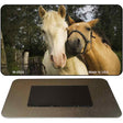 Horses Sweet On Each Other Novelty Metal Magnet M-2024