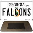 Falcons Georgia State License Plate Tag Magnet M-2041