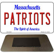 Patriots Massachusetts State License Plate Tag Magnet M-2046