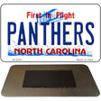 Panthers North Carolina State License Plate Tag Magnet M-2054