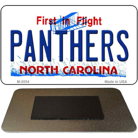 Panthers North Carolina State License Plate Tag Magnet M-2054