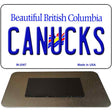 Canucks British Columbia State Novelty Metal Magnet M-2067