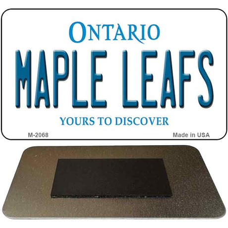 Maple Leafs Ontario State Novelty Metal Magnet M-2068