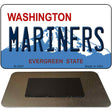 Mariners Washington State License Plate Tag Magnet M-2087