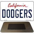 Dodgers California State License Plate Tag Magnet M-2095