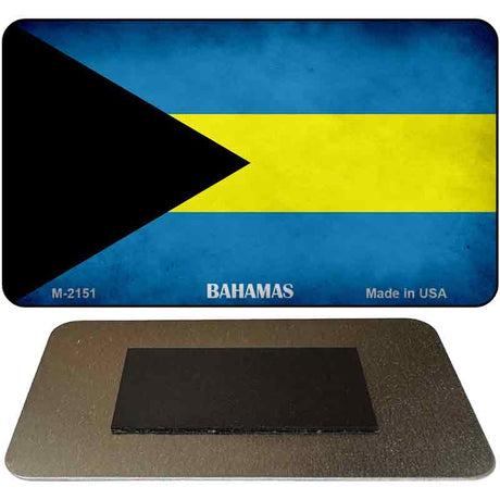 Bahamas Flag Novelty Metal Magnet M-2151