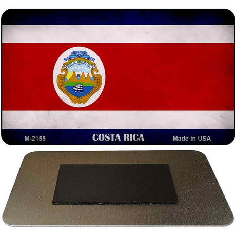 Costa Rica Flag Novelty Metal Magnet M-2155