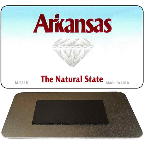 Arkansas State Blank Novelty Metal Magnet M-2218