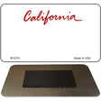 California State Blank Novelty Metal Magnet M-2219