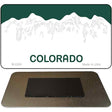 Colorado State Blank Novelty Metal Magnet M-2220