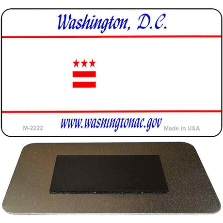 Washington DC State Blank Novelty Metal Magnet M-2222