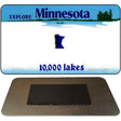 Minnesota State Blank Novelty Metal Magnet M-2238