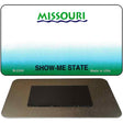 Missouri State Blank Novelty Metal Magnet M-2240