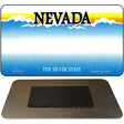 Nevada State Blank Novelty Metal Magnet M-2243