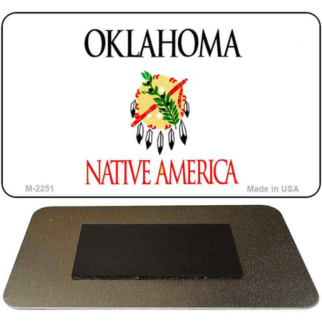 Oklahoma State Blank Novelty Metal Magnet M-2251