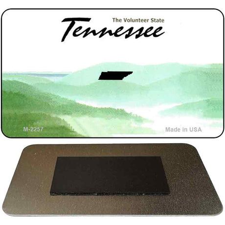 Tennessee State Blank Novelty Metal Magnet M-2257