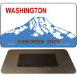 Washington State Blank Novelty Metal Magnet M-2262