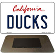 Ducks California State License Plate Tag Magnet M-2281