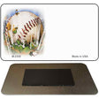 Baseball Offset Novelty Metal Magnet M-2308