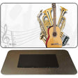 Musical Instruments Offset Novelty Metal Magnet M-2331