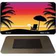 Sunset Beach Novelty Metal Magnet M-2340