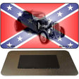 Confederate Hotrod Novelty Metal Magnet M-2405