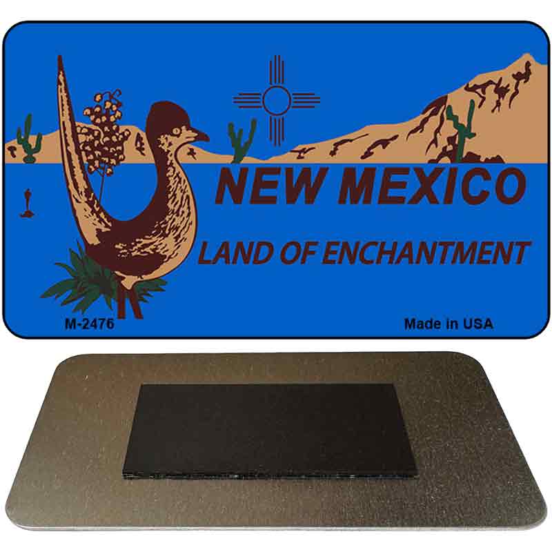 Roadrunner Blue New Mexico Novelty Metal Magnet M-2476