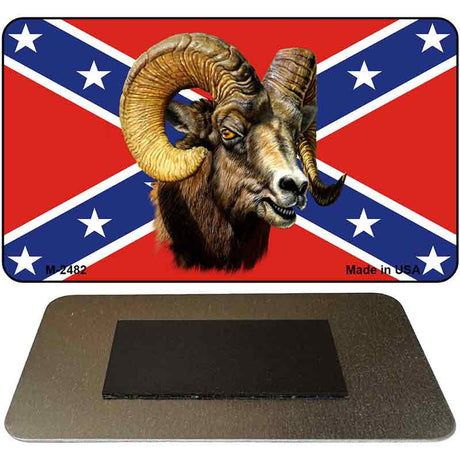 Rebel Ram Novelty Metal Magnet M-2482