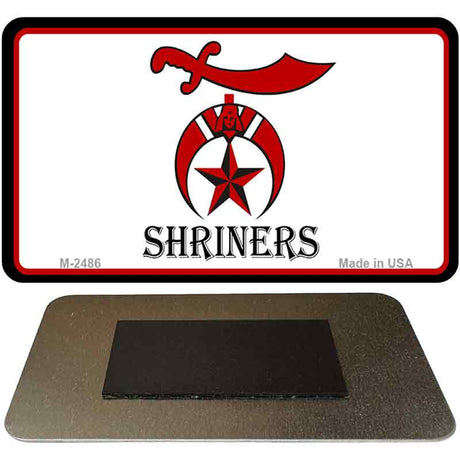 Shriners Logo Novelty Metal Magnet