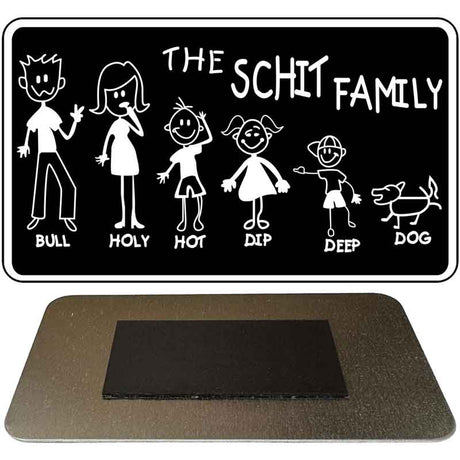 The Schit Family Novelty Metal Magnet