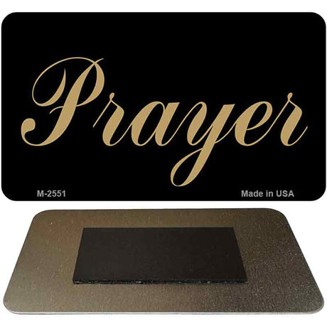 Prayer Novelty Metal Magnet M-2551