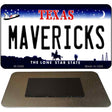 Mavericks Texas State Novelty Metal Magnet M-2568