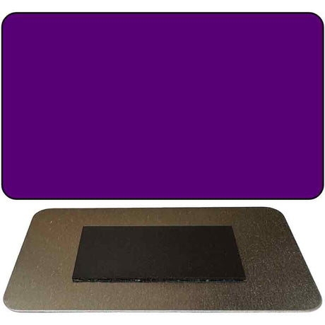 Purple Novelty Metal Magnet M-2714