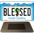 Blessed South Carolina State License Plate Tag Magnet M-2780