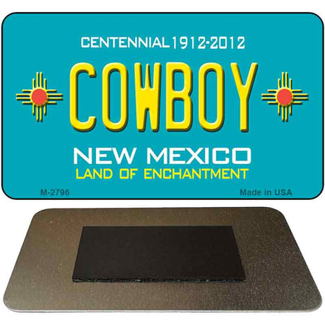 Cowboy New Mexico Novelty Magnet M-2796