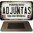 Adjuntas Puerto Rico State License Plate Tag Magnet M-2810