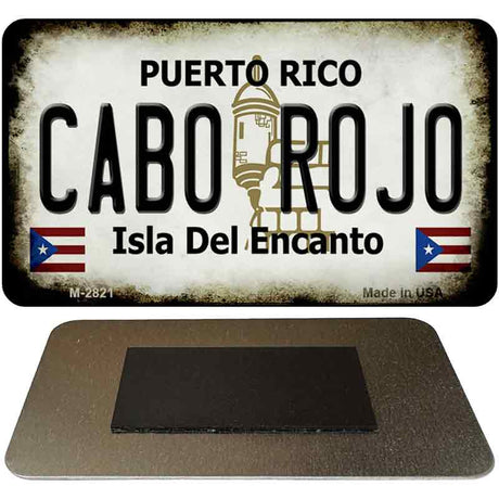 Cabo Rojo Puerto Rico State License Plate Tag Magnet M-2821