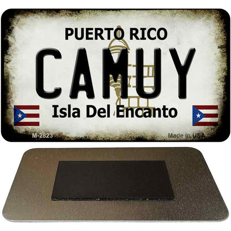 Camuy Puerto Rico State License Plate Tag Magnet M-2823