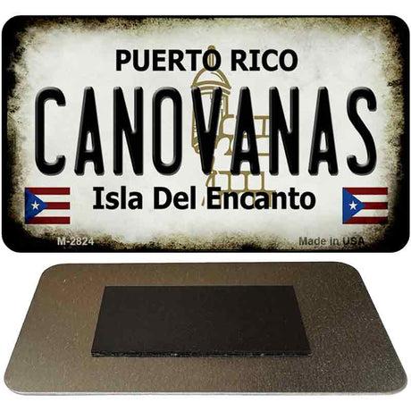 Canovanas Puerto Rico State License Plate Tag Magnet M-2824