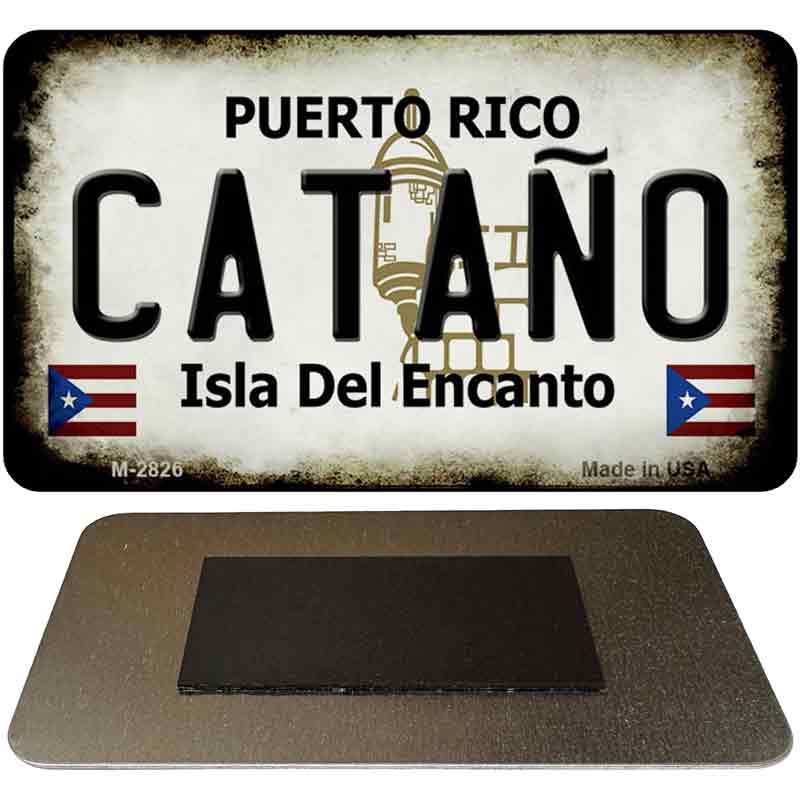 Catano Puerto Rico State License Plate Tag Magnet M-2826