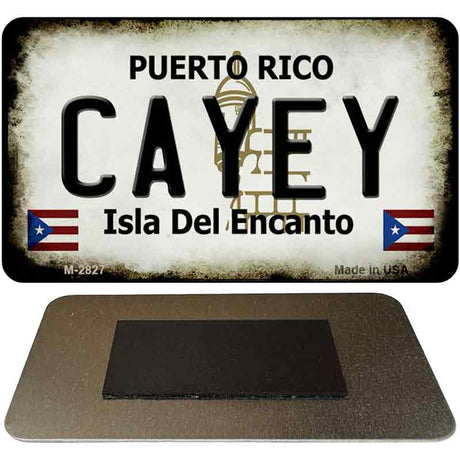 Cayey Puerto Rico State License Plate Tag Magnet M-2827