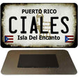 Ciales Puerto Rico State License Plate Tag Magnet M-2829