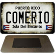 Comerio Puerto Rico State License Plate Tag Magnet M-2832