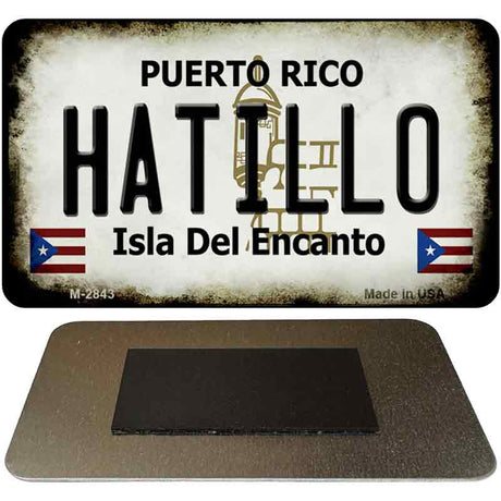 Hatillo Puerto Rico State License Plate Tag Magnet M-2843