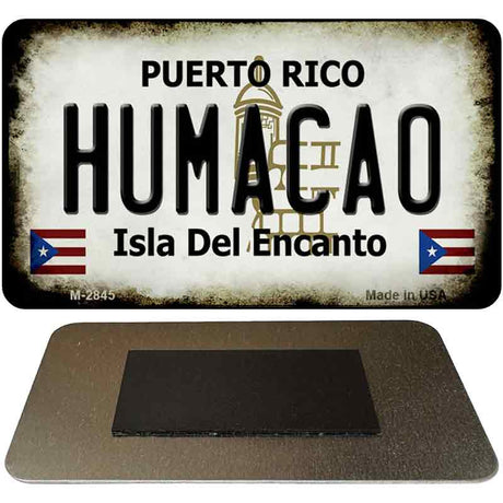 Humacao Puerto Rico State License Plate Tag Magnet M-2845